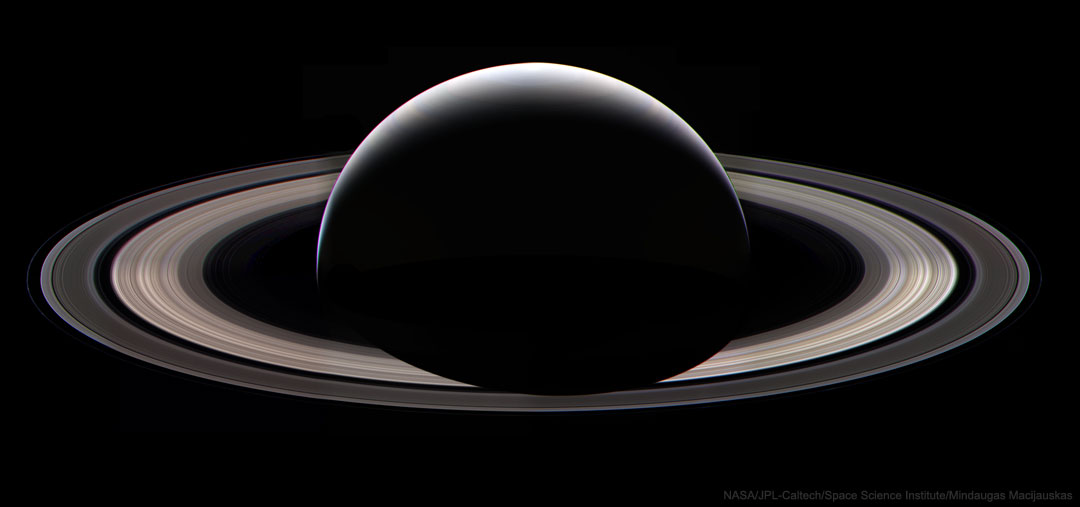 Saturn At Night